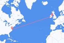 Flyrejser fra Norfolk, USA til Dublin, Irland