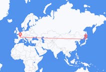 Flyg från Sapporo, Japan till Clermont-Ferrand, Frankrike