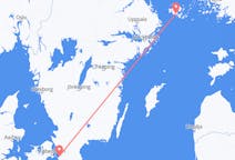 出发地 奥兰群岛出发地 玛丽港目的地 瑞典马尔默的航班