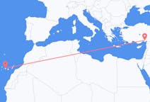 Flights from Tenerife, Spain to Adana, Turkey