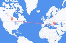 Flyg från Winnipeg till Istanbul