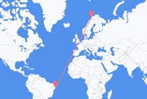 Flyreiser fra Maceió, Brasil til Tromsø, Norge