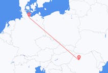 Vluchten uit Lübeck, Duitsland naar Cluj Napoca, Roemenië