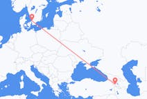 Flyreiser fra Jerevan, Armenia til Angelholm, Sverige