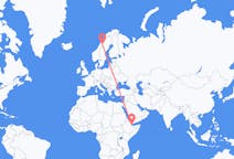 Flights from Balbala, Djibouti to Hemavan, Sweden
