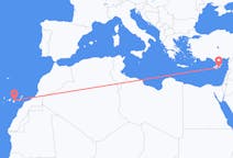 Flights from Larnaca to Las Palmas