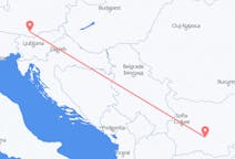 Lennot Plovdivista, Bulgaria Klagenfurtiin, Itävalta