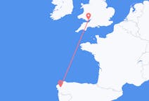 Flights from Santiago De Compostela to Cardiff