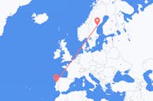 Flyrejser fra Sollefteå, Sverige til Porto, Portugal
