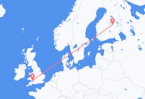 Flüge von Kuopio, Finnland nach Cardiff, Wales