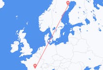 Flights from Clermont-Ferrand, France to Skellefteå, Sweden
