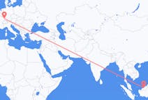 Flights from Bintulu, Malaysia to Strasbourg, France