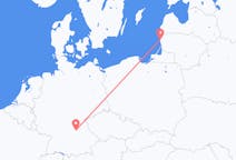 Flyg från Palanga, Litauen till Nürnberg, Tyskland
