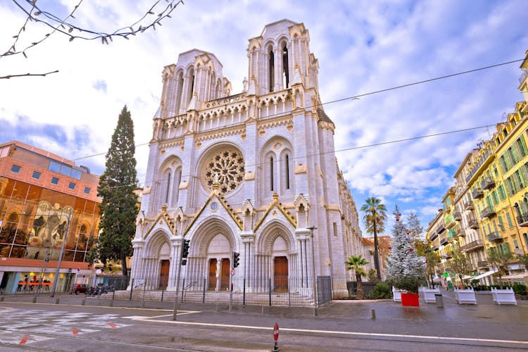 Photo of basilique Notre-Dame de Nice France.