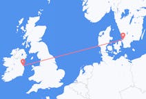 出发地 瑞典从 恩厄尔霍尔姆目的地 爱尔兰都柏林的航班