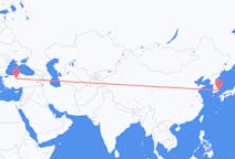 Flights from Ulsan, South Korea to Ankara, Turkey