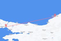เที่ยวบิน จาก Zonguldak, ตุรกี ไปยัง อิสตันบูล, ตุรกี