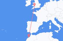 Flyg från Casablanca, Chile till Cardiff