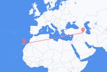 Flights from Tabriz, Iran to Las Palmas, Spain