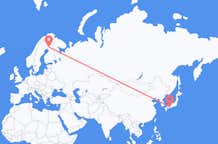 Flüge von Tokushima, Japan nach Rovaniemi, Finnland