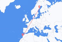 Flights from Essaouira, Morocco to Umeå, Sweden