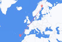 Flyreiser fra Funchal, Portugal til Lulea, Sverige