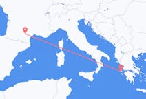 Flights from Castres to Kefallinia