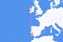 Flyg från Knock, Irland till Faro District, Portugal