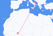 Flights from Ouagadougou to Bari