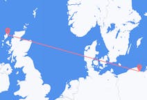 Fly fra Stornoway til Gdańsk