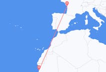 Flyg från Nouakchott, Mauretanien till La Rochelle, Frankrike