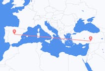 Flights from Kahramanmaraş, Turkey to Madrid, Spain
