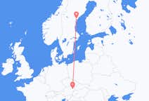 Flyreiser fra Sollefteå, Sverige til Vienna, Østerrike