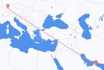 Flights from Sohar, Oman to Stuttgart, Germany