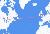 Flüge von North Bay, Kanada nach Southampton, England