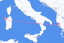 Flyg från Alghero till Korfu