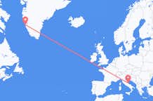Flights from Pescara to Nuuk