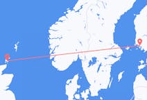 Fly fra Kirkwall til Åbo