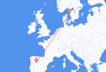 Lennot Salamancasta Göteborgiin