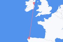 Flights from Santiago de Compostela in Spain to Dublin in Ireland