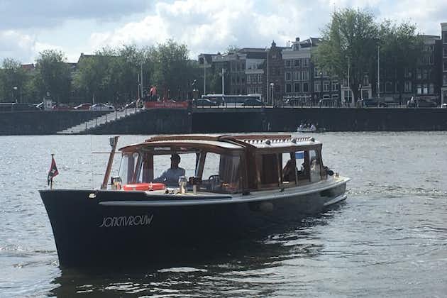 Croisière sur les canaux d'Amsterdam comme un local
