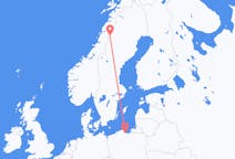 Flights from Hemavan, Sweden to Gdańsk, Poland