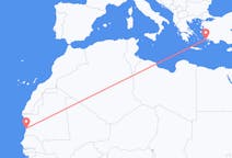 Flyrejser fra Nouakchott til Kos