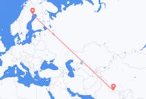 Flights from Pokhara, Nepal to Luleå, Sweden