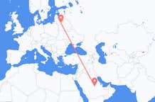 Flyrejser fra Riyadh til Vilnius