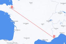 Flights from Nice, France to Rennes, France