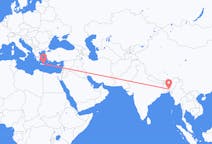 Flights from Agartala, India to Heraklion, Greece