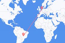 Flyrejser fra Rio Verde, Goiás, Brasilien til Amsterdam, Holland