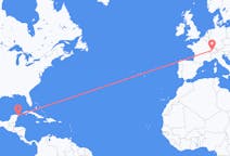 Flyreiser fra Cancún, Mexico til Bern, Sveits