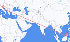 Flights from Tawau, Malaysia to Rimini, Italy